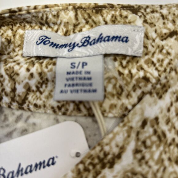 Tommy Bahama Clara Playa Python Short Wrap Dress Deep V Neck SZ S New w Tags - Picture 6 of 9